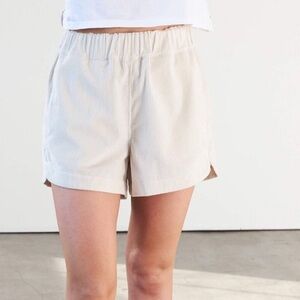 AYR Staycation Shorts in Cream Corduroy